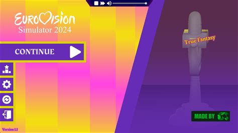 eurovisión game simulator.
